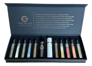 Conjunto Armaf Club De Nuit Parfum Discovery de 10 ml (10 unidades), volume unitário de 10 ml