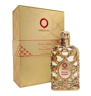 Royal Amber Luxury Collection Eau de Parfum - Perfume Árabe Unissex 80ml